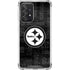 NFL Pittsburgh Steelers Black & White Galaxy A52 5G Clear Case